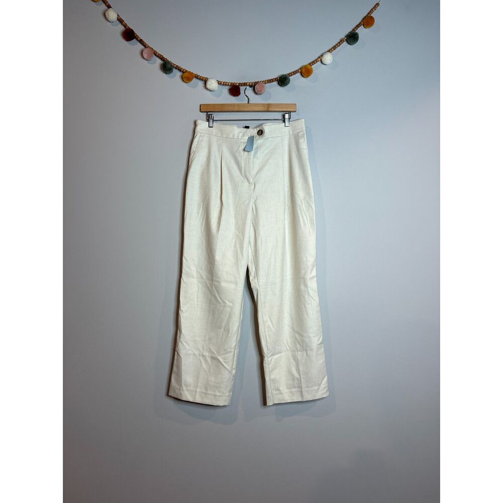 NWT Ann Taylor cream dress pants